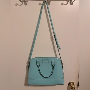 Kate Spade Mint Green/Turquoise Blue Purse